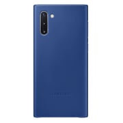 Samsung Leather Cover Blue For Note 10
