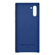 Samsung Leather Cover Blue For Note 10
