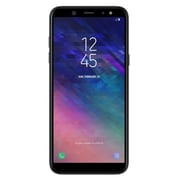 جهاز سامسونج جالاكسي A6 بذاكرة سعة 64GB لون أسود 4G LTE ذو شريحتين