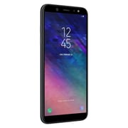 جهاز سامسونج جالاكسي A6 بذاكرة سعة 64GB لون أسود 4G LTE ذو شريحتين