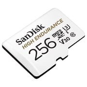 سانديسك بطاقة ذاكرة  microSDXC  عالية التحمل سعة  256  جيجا بايت