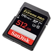 بطاقة سانديسك SDSDXXY-512G-GN4IN اكستريم برو SDXC سعة 512 جيجابايت