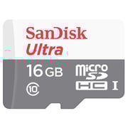 Sandisk MicroSDHC 80MB/s UHS-I Card 16GB With Adapter SDSQUNS-016G-GN3MA