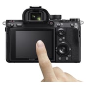 هيكل كاميرا سوني رقمية طرازA7R III بدون مرآة فقط أسود.