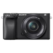Sony Alpha a6400 Mirrorless Digital Camera ILCE-6400 Black With E 16-50mm f/3.5-5.6 OSS Lens Pre Order