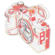 كاميرا سوني ألفا a7 III الرقمية بدون مرآة سوداء مع عدسة SEL FE مقاس 28-70 ملم ببعد بؤري F3.5-5.6 مع OSS