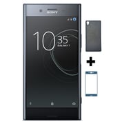 Sony Xperia XZ Premium 4G Dual Sim 64GB Deepsea Black + Case + microSD 64GB + Screen Protector