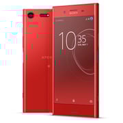 Sony Xperia XZ Premium 4G Dual Sim Smartphone 64GB Rosso ( Red ) + Transparent Case + Micro Fibre Cloth