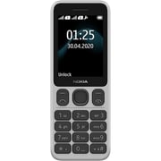 Nokia 125 White Dual Sim Mobile Phone