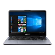 Asus VivoBook Flip 14 TP410UF-EC002T Laptop - Core i7 1.8GHz 8GB 1TB 2GB Win10 14inch FHD Grey