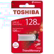 Toshiba TransMemory U363 Metal Body Design USB 3.0 Flash Drive 128GB