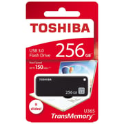 Toshiba U365 Trans Memory USB Flash Drive 256GB Black THNU365K2560E4