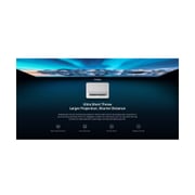 Vava 4k Projector Vava Smart Laser Tv Hdr10 Ultra-short Throw, 2500 Lumens, Built-in Harman Kardon Sound Bar Cinema View - White