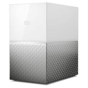 Western Digital My Cloud Home Duo NAS Drive 12TB White WDBMUT0040JWTEESN