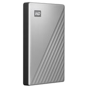WD My Passport Ultra USB 3.0 Type-C External Hard Drive Silver WDBC3C0010BSLWESN