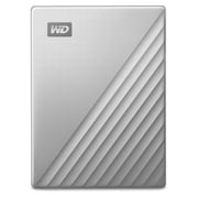 WD My Passport Ultra USB 3.0 Type-C External Hard Drive Silver WDBC3C0010BSLWESN