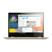 Lenovo Yoga 520-14IKB Laptop - Core i5 2.5GHz 4GB 1TB Shared Win10 14inch FHD Gold English/Arabic Keyboard