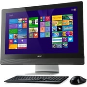 Acer Aspire AZ3-705 Desktop - Core i3 2.0GHz 4GB 500GB Shared Win10 21.5inch HD Black