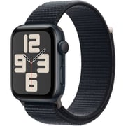 Apple Watch SE (2023) GPS 40mm Midnight Aluminum Case with Midnight Sport Loop – Middle East Version