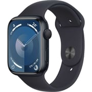 Apple Watch Series 9 GPS 41mm Midnight Aluminum Case with Midnight Sport Band M/L – Middle East Version