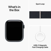 Apple Watch Series 9 GPS 41mm Midnight Aluminum Case with Midnight Sport Loop