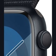 Apple Watch Series 9 GPS 45mm Midnight Aluminum Case with Midnight Sport Loop – Middle East Version