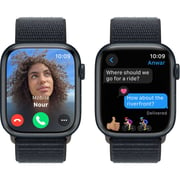 Apple Watch Series 9 GPS 41mm Midnight Aluminum Case with Midnight Sport Loop – Middle East Version