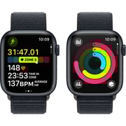 Apple Watch Series 9 GPS 41mm Midnight Aluminum Case with Midnight Sport Loop