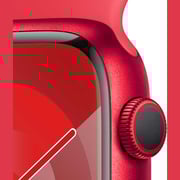 Apple Watch Series 9 GPS 41mm (PRODUCT)RED Aluminum Case with (PRODUCT)RED Sport Band S/M – Middle East Version