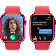 Apple Watch Series 9 GPS 41mm (PRODUCT)RED Aluminum Case with (PRODUCT)RED Sport Band M/L – Middle East Version