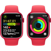 Apple Watch Series 9 GPS 45mm (PRODUCT)RED Aluminum Case with (PRODUCT)RED Sport Band M/L – Middle East Version