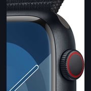 Apple Watch Series 9 GPS + Cellular 45mm Midnight Aluminum Case with Midnight Sport Loop – Middle East Version
