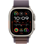 Apple Watch Ultra 2 GPS + Cellular 49mm Titanium Case with Indigo Alpine Loop S – Middle East Version