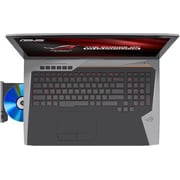 Asus ROG G752VT-T7009T Gaming Laptop - Core i7 3.5GHz 16GB 1TB+128GB 3GB Win10 17.3inch FHD Grey