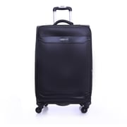 Para John 3pcs Buffalos Trolley Luggage Set Black