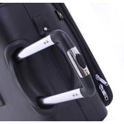 Para John 3pcs Buffalos Trolley Luggage Set Black