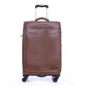 Para John 3pcs Buffalos Trolley Luggage Set Brown