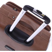 Para John 3pcs Buffalos Trolley Luggage Set Brown