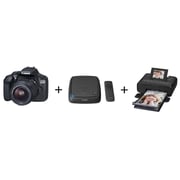 Canon EOS 1300D DSLR Camera Black With 18-55mm DC Lens
