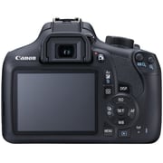 كاميرا كانون DSLR أسود مع عدسات 18-55mm DC+ وحدة تخزين CS100 +طابعة سلفي CP1200