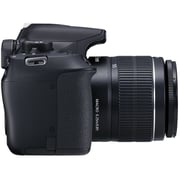 كاميرا كانون DSLR أسود مع عدسات 18-55mm DC+ وحدة تخزين CS100 +طابعة سلفي CP1200