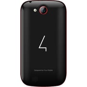 Four S100 Dual Sim Smartphone Black + Powerbank 5200mAh