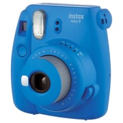 Fujifilm Instax Mini 9 Instant Film Camera Cobalt Blue + 10 Sheets