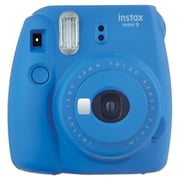 Fujifilm Instax Mini 9 Instant Film Camera Cobalt Blue + 10 Sheets