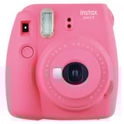 Fujifilm Instax Mini 9 Instant Film Camera Flamingo Pink + 10 Sheets