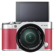 Fujifilm X-A3 Mirrorless Digital Camera Pink With XC 16-50mm Lens