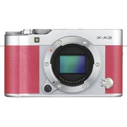 Fujifilm X-A3 Mirrorless Digital Camera Pink With XC 16-50mm Lens