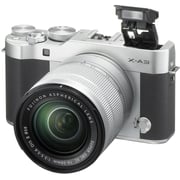 Fujifilm X-A3 Mirrorless Digital Camera Silver With XC 16-50mm Lens