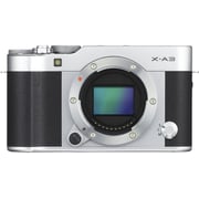 Fujifilm X-A3 Mirrorless Digital Camera Silver With XC 16-50mm Lens