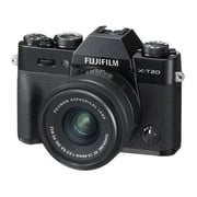 Fujifilm X-T20 Mirrorless Digital Camera Body Black + XC 15-45mm f/3.5-5.6 OIS II Lens Kit